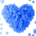 CODE FLORIST 1500 PCS Light Blue Silk Rose Petals by CODE+FLORIST