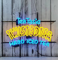 Handmade Real Glass Tea Tasie Twisted Tea Hard Iced Tea Neon Tube Beer 24 X 20 by Unknown