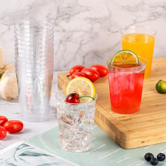 Goodluck 100PCS 10oz Clear Plastic Cups - Image 5