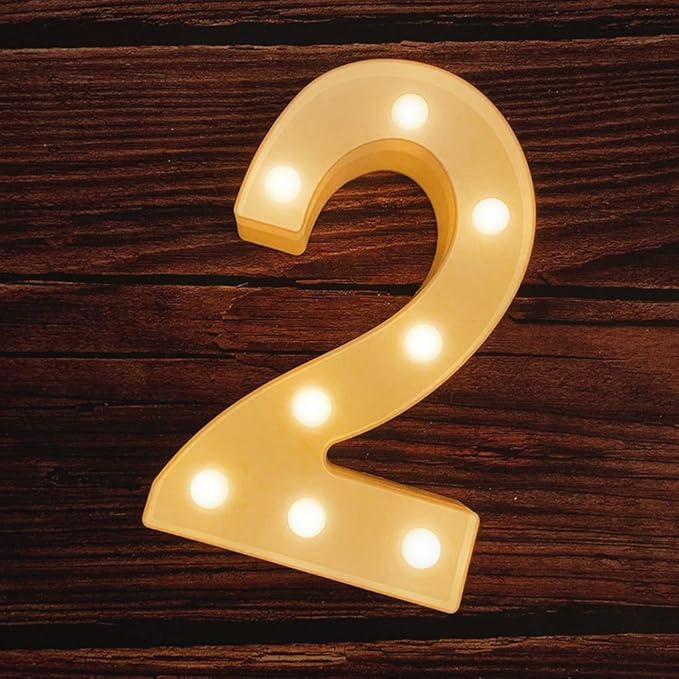 MUMUXI Marquee Light Up Letters | Large Light Up Numbers | Battery Powered and by MUMUXI