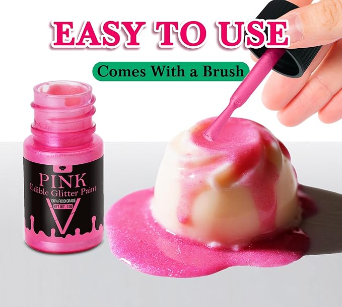 Edible Glitter Paint - Image 4