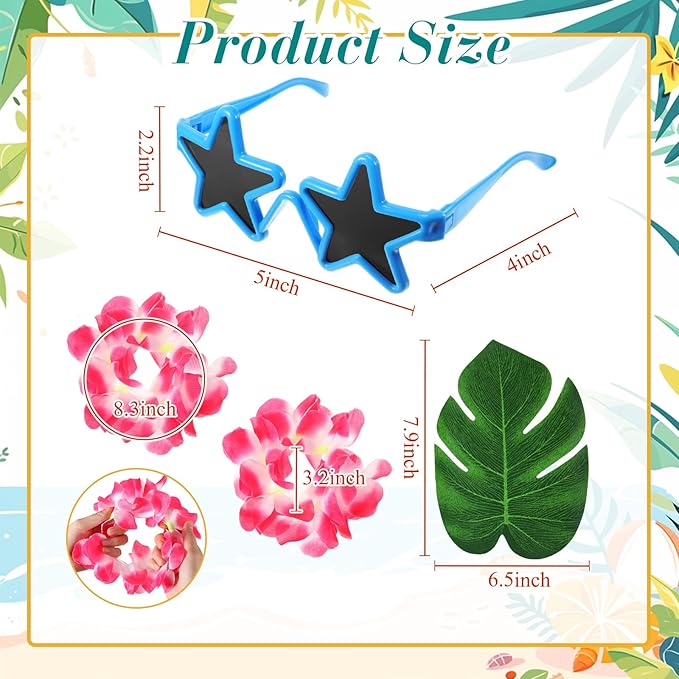 6 Sets Hawaiian Table Centerpieces Pineapple Luau Party Table Decorations - Image 2