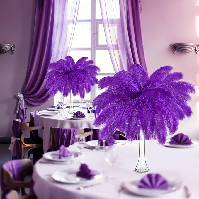 Maitys 90 Pcs Large Natural Ostrich Feathers Bulk 14-16 Inch 12-14 Inch 10-12 - Image 6