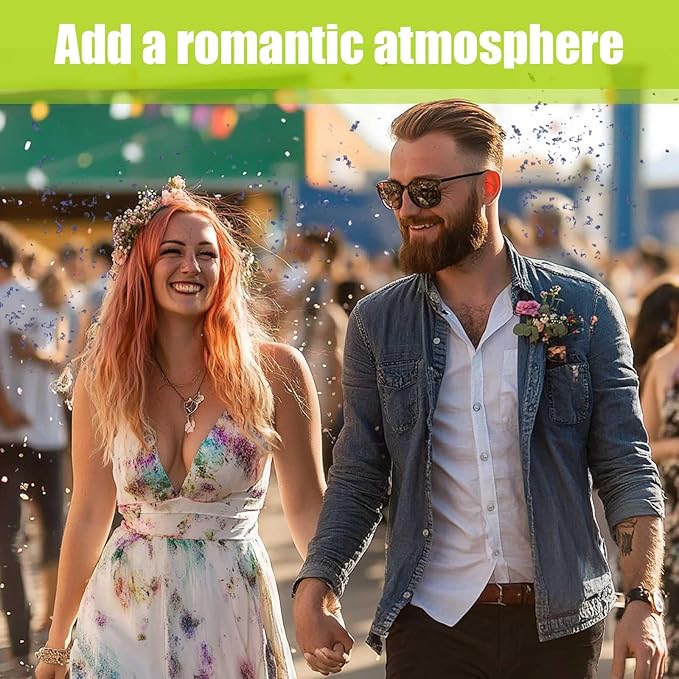 Oning 50 Pack Biodegradable Real Flower Petals Confetti, Wedding Flower Confetti - Image 5