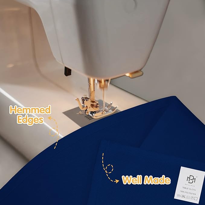 BRILLMAX 6 Pack Navy Blue Tablecloths 70 x 120 Inch - Image 4
