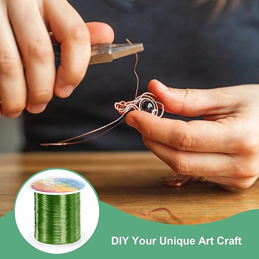 0.2mm Jewelry Wire, 32 Gauge 328FT Craft Wire Copper Beading Wire - Image 4