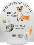 Pet Signature Drink Wedding Signs by Elation+Factory+Co.