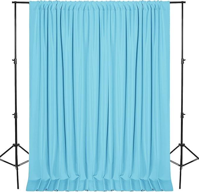 DWCN 10x10 FT Backdrop Curtains by DWCN