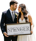 personalized wedding sign custom wedding sign marriage ceremony decorations by Unknown