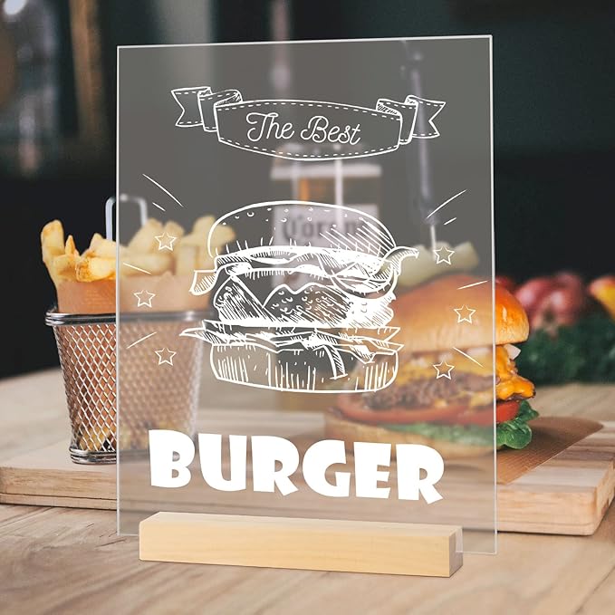 JINMURY 8x10 Inch Frosted Acrylic Sign - Image 6