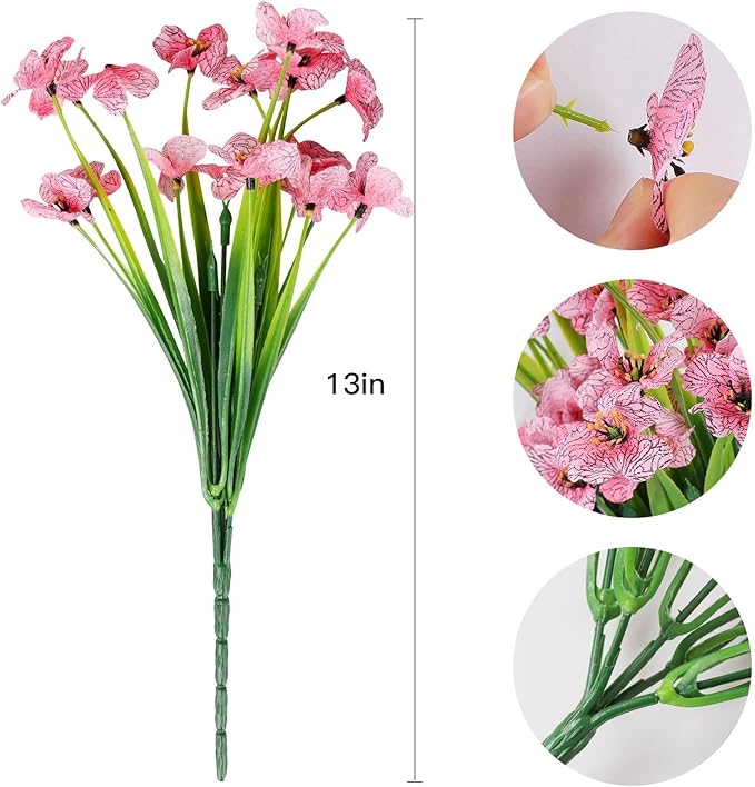 AmyHomie 20 Bundles Artificial Flowers - Image 3