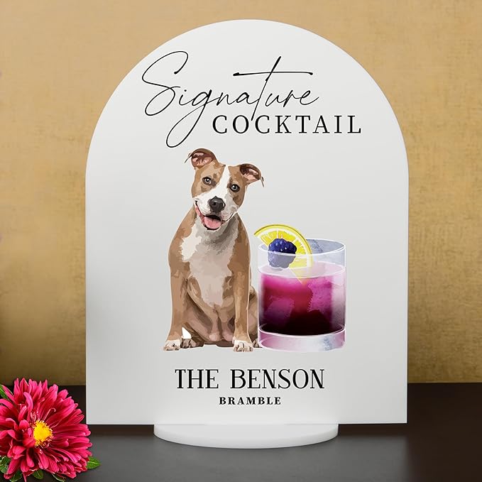 Pet Signature Drink Wedding Signs - Image 2