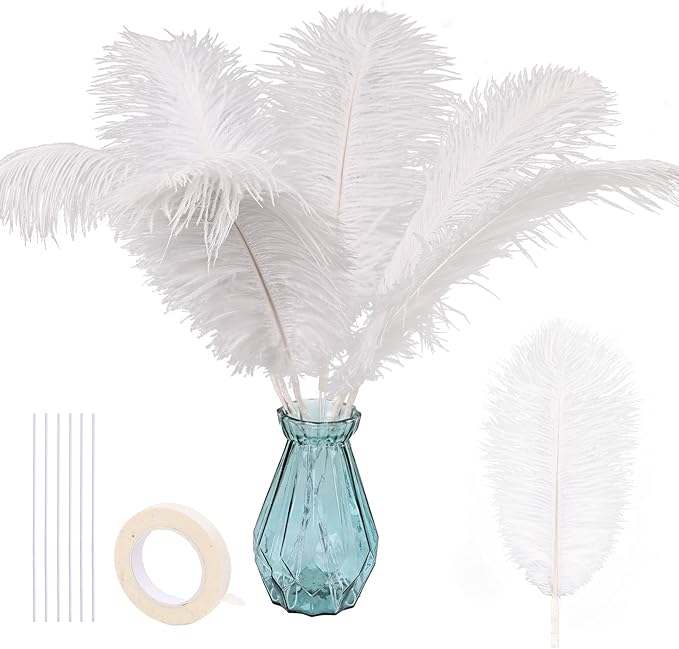 Bulk White Ostrich Feathers by whitefeather