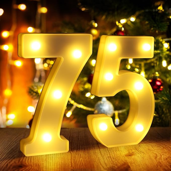 75th Birthday Decorations for Women Men, 75 Birthday Decorations for by funsky