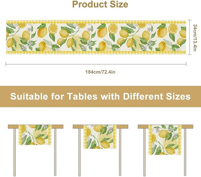 Lemon Table Runner - Image 7