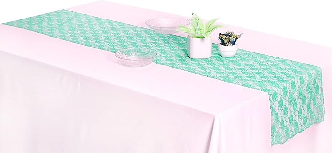 MDS Pack of 12 Wedding 12 x 108 inches Satin Table Runner - Image 4