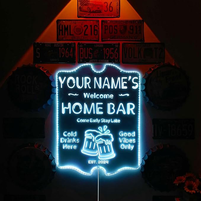 ADVPRO Personalized Your Name Home Bar RGB Dynamic Glam LED Sign - Image 3