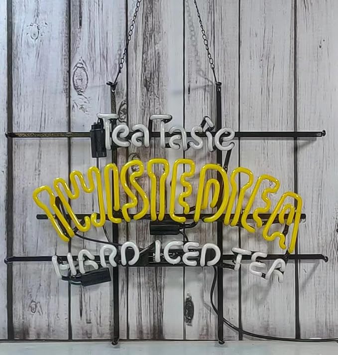 Handmade Real Glass Tea Tasie Twisted Tea Hard Iced Tea Neon Tube Beer 24 X 20 - Image 3