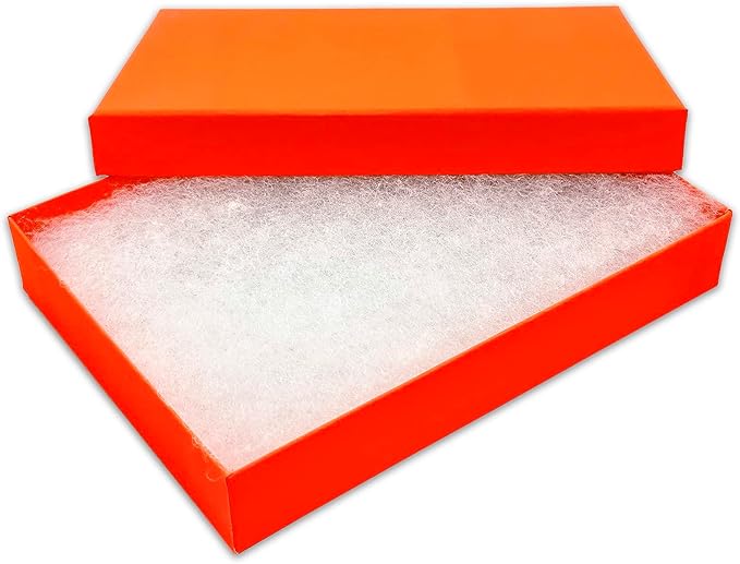 TheDisplayGuys - 25-Pack #53 Kraft Paper Cardboard Gift Boxes/Jewelry Cases w. by TheDisplayGuys