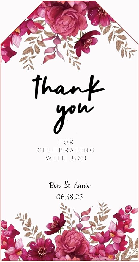 Personalized Gift Tags, Thank You Tags by Unknown
