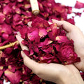 300+ PCS Biodegradable Red Rose Petals Wedding Confetti, 20+ Cups Dried Flower by Oning
