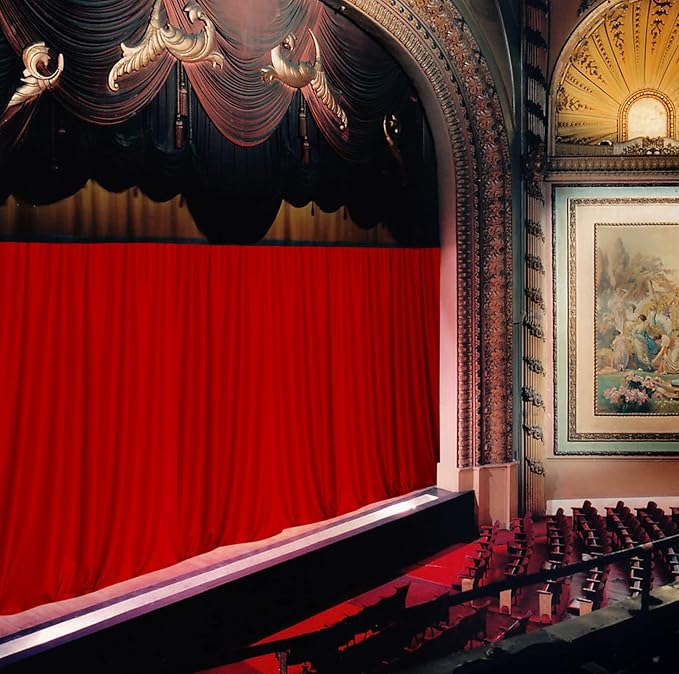 10ft x 8ft Red Backdrop Curtains - Image 9