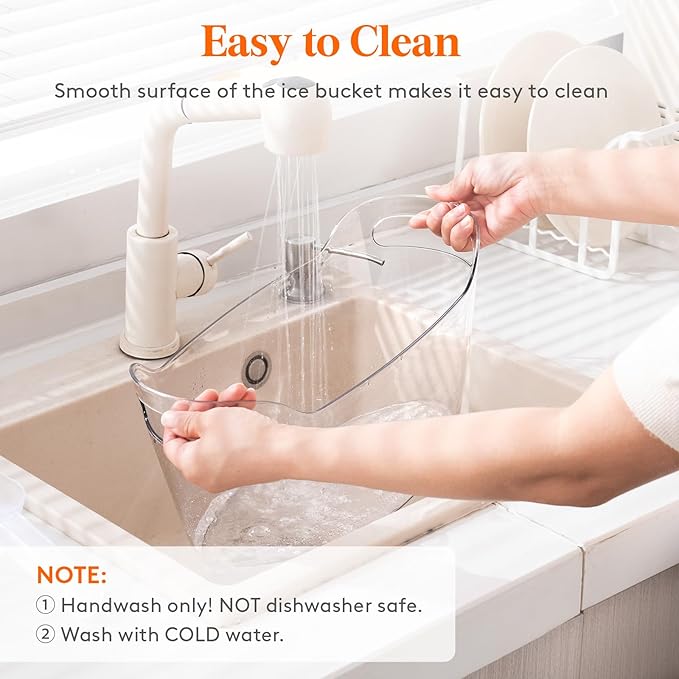 Lifewit 6.5L Ice Bucket for Parties 2 Pcs, Portable Drink Bucket for Cocktail - Image 8