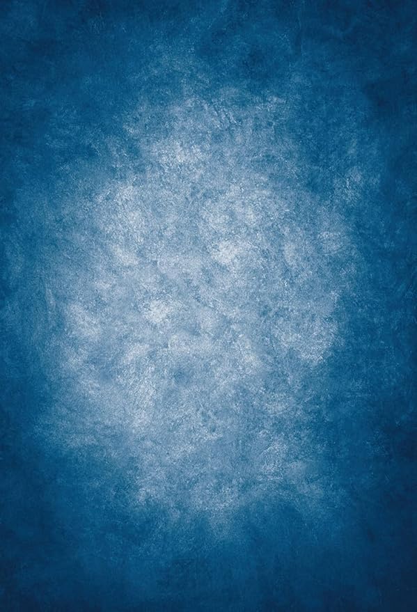 3x5ft Dark Blue Gradient Portrait Photo Backdrops Bright Center Abstract - Image 3