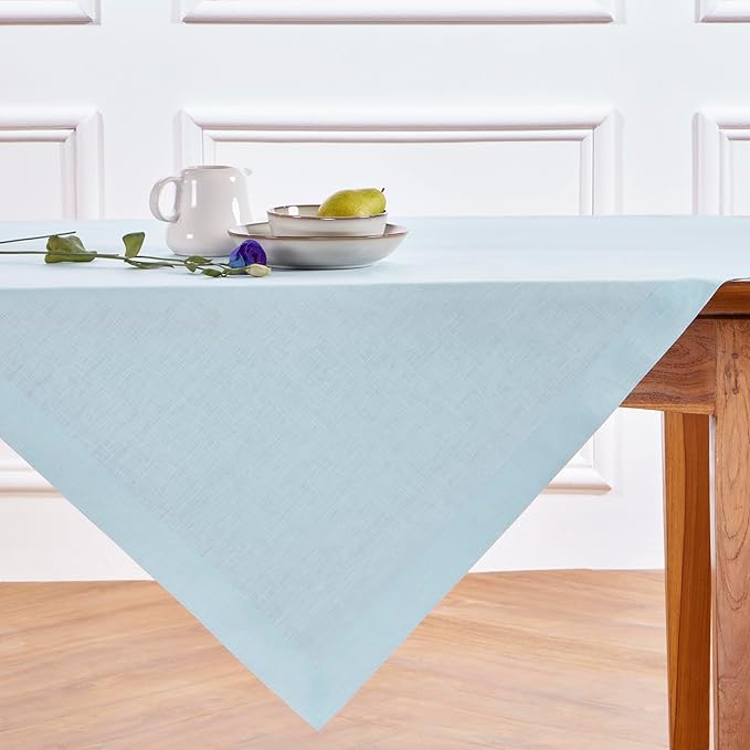 Solino Home Linen Tablecloth 52 x 52 Inch - Image 2