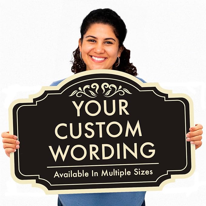 Custom Metal Decorative Signs, Personalized Aluminum, Custom Driveway Signs - Image 8