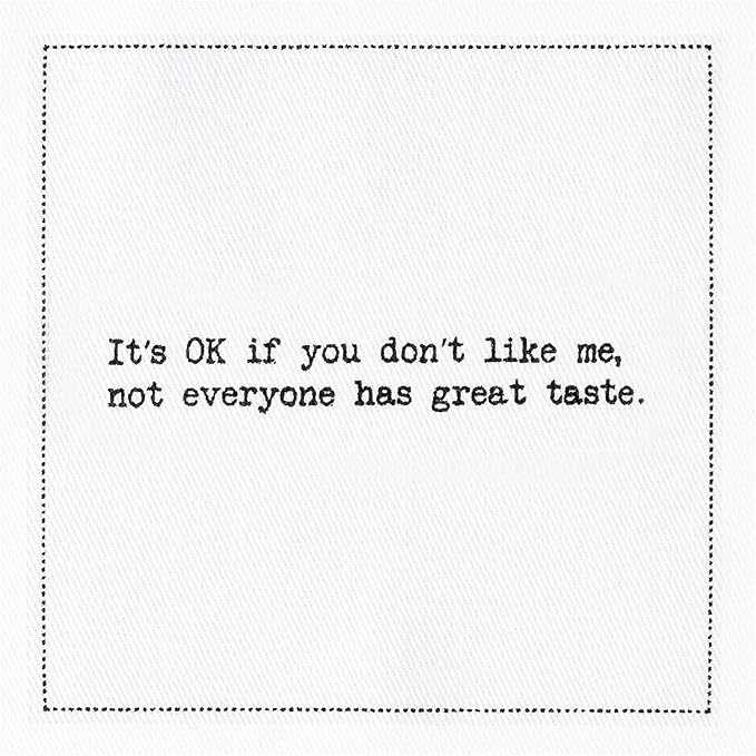 Five Star Napkins Subversive Quotes Cotton Cocktail Napkins, Beverage Napkin - Image 7