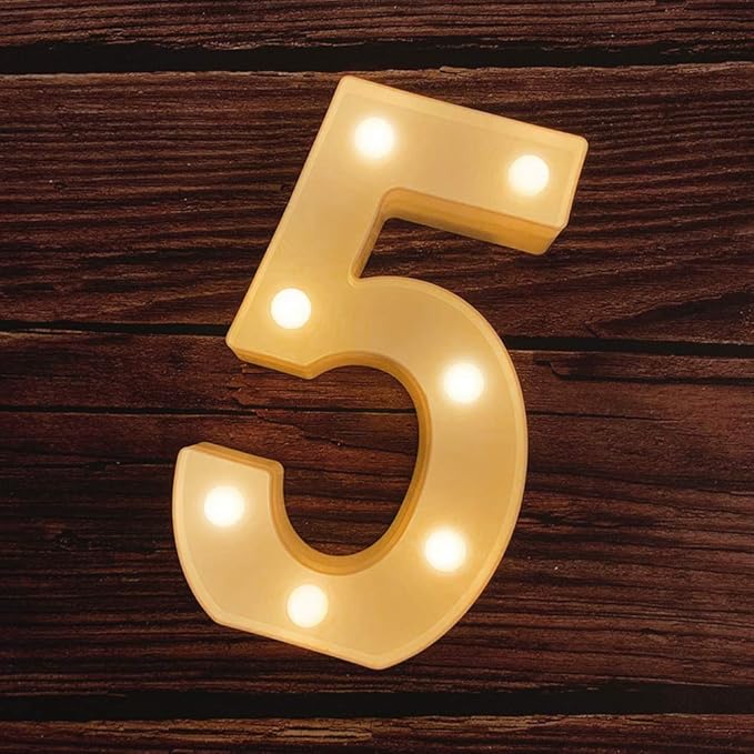 MUMUXI Marquee Light Up Letters | Large Light Up Numbers | Battery Powered and by MUMUXI