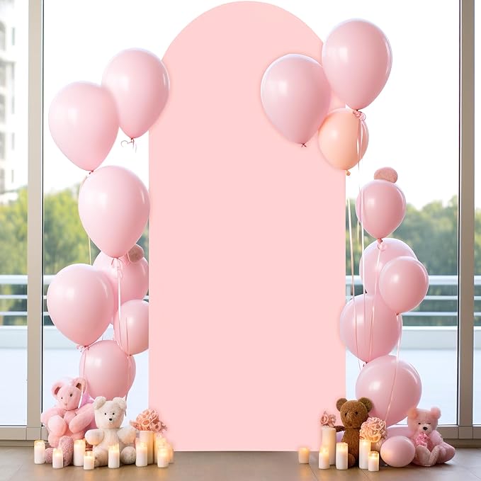 7.2FT Dusty Rose Arch Cover - Image 8