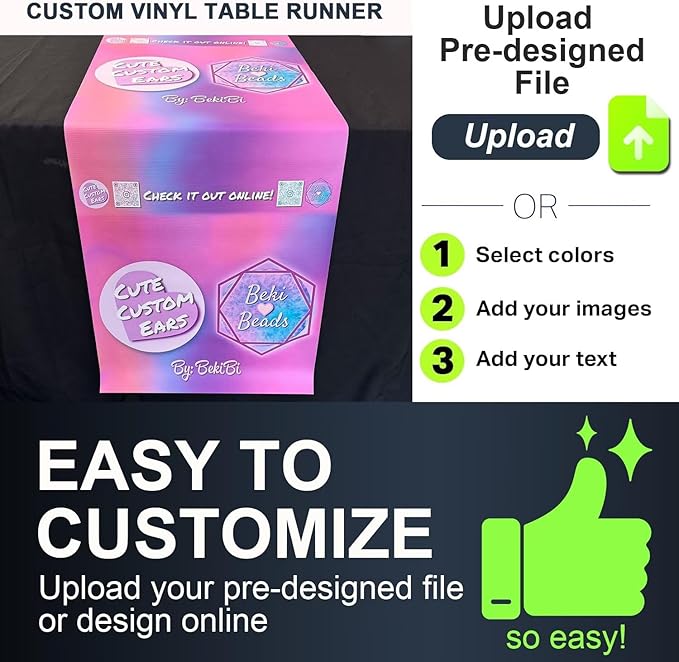 Made in USA - Custom Table Runner - Image 2