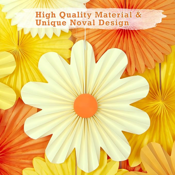 11PCS Paper Flowers Decorations - Image 3