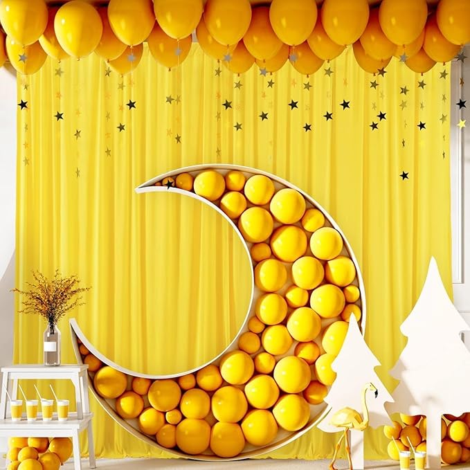 AK TRADING CO. 10 feet x 8 feet IFR Polyester Backdrop Drapes Curtains Panels - Image 6