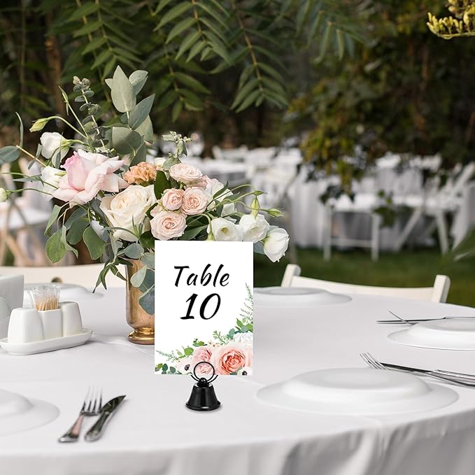 24 Pcs Table Number Holders Place Card Holders - Image 6