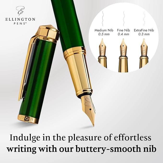 Ellington Pens Luxury Fountain Pen Set- Fountain Pens - Image 5