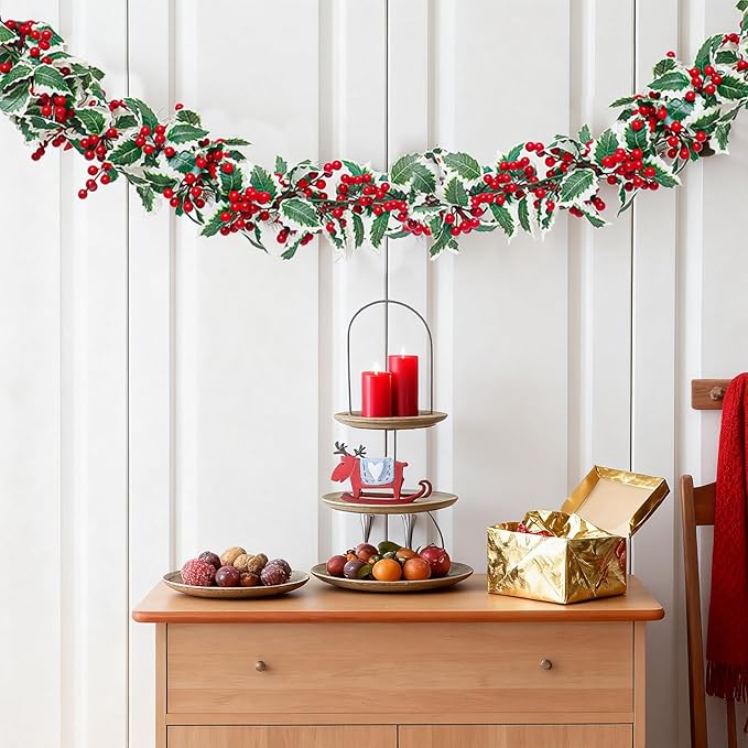 MAKHOT 2-Piece Christmas Garland Suitable - Image 7