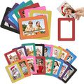24 Pcs Magnetic Picture Frames for Refrigerator, 8 Colors Magnet Photo Frame by Ukontagood