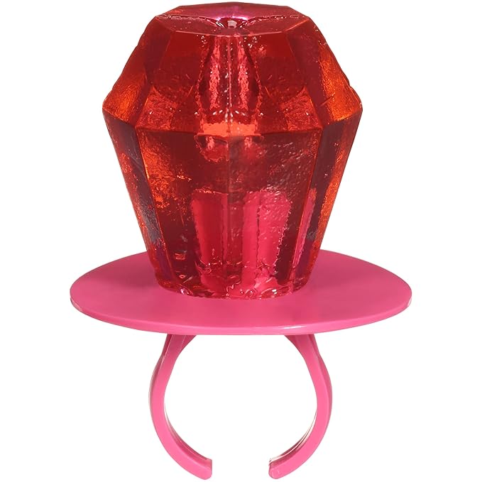 Ring Pop Individually Wrapped Pink Halloween Candy, Strawberry 30 Ct Lollipop - Image 5