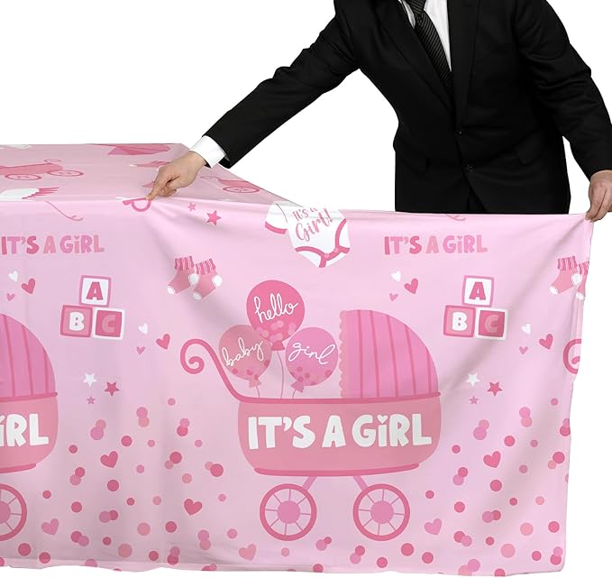 Gatherfun Baby Girl Shower Party Supplies: 2-Pack It’s A Girl Decorations - Image 7