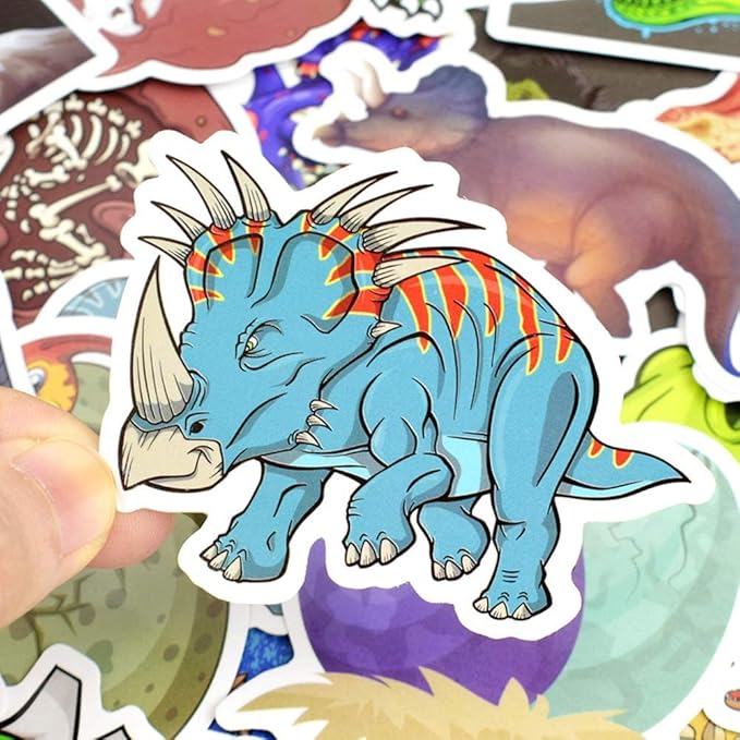 QTL Dinosaur Stickers for Kids Boys Dino Stickers for Water Bottles Laptop - Image 5