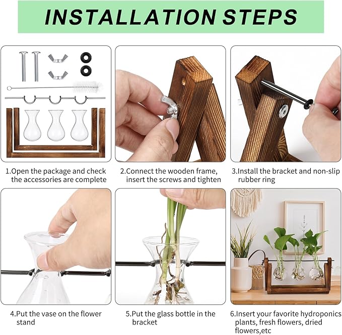 YIBOT Propagation Stations, Plant Terrarium - Image 4
