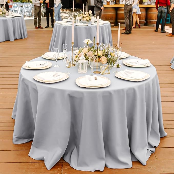 12 Pack Round Tablecloth 120 Inch - Image 6