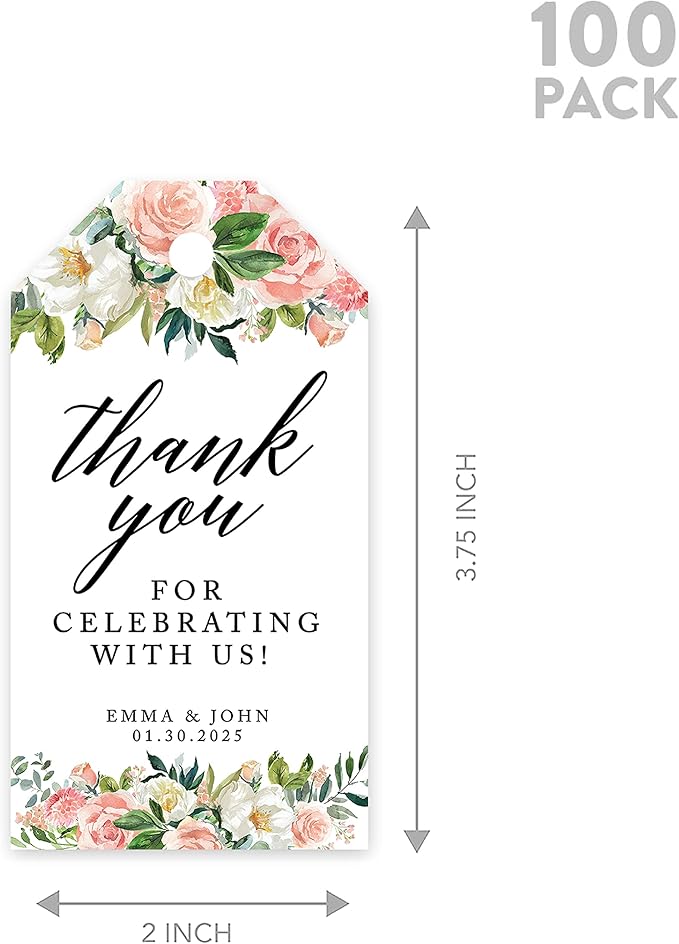 Andaz Press 100-Pack Personalized Thank You - Image 5