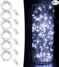 CYLAPEX 6 Pack Cool White Fairy String Lights Battery Operated Fairy Lights by CYLAPEX