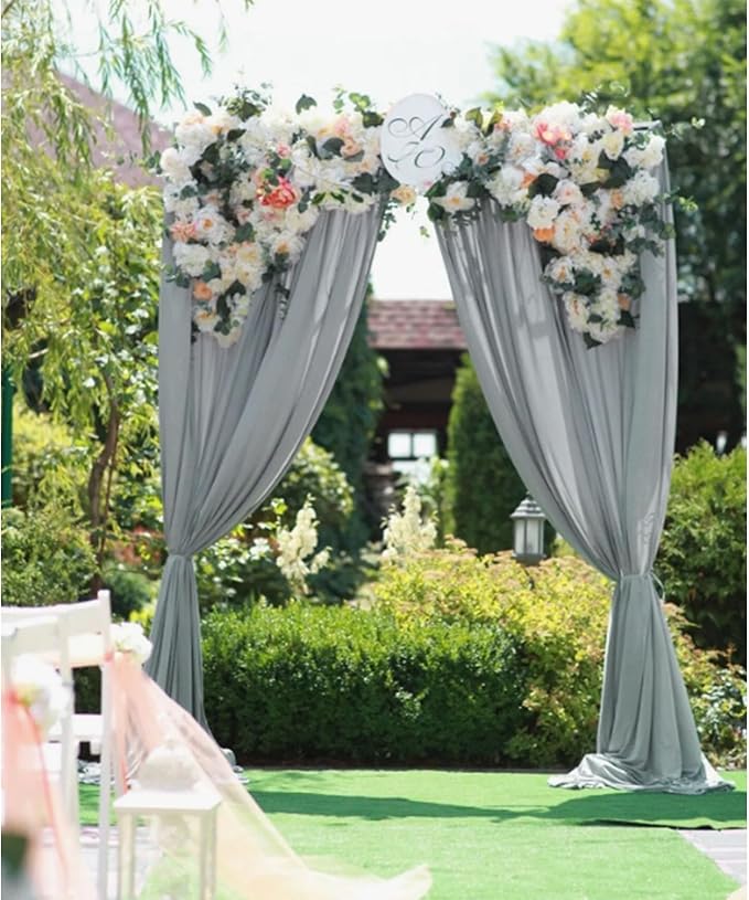 10 x 7 Feet New Dark Grey Backdrop Curtain - Image 5