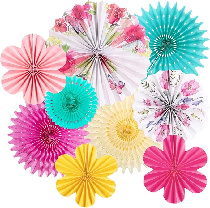 SUNBEAUTY Paper Flowers Decorations by SUNBEAUTY