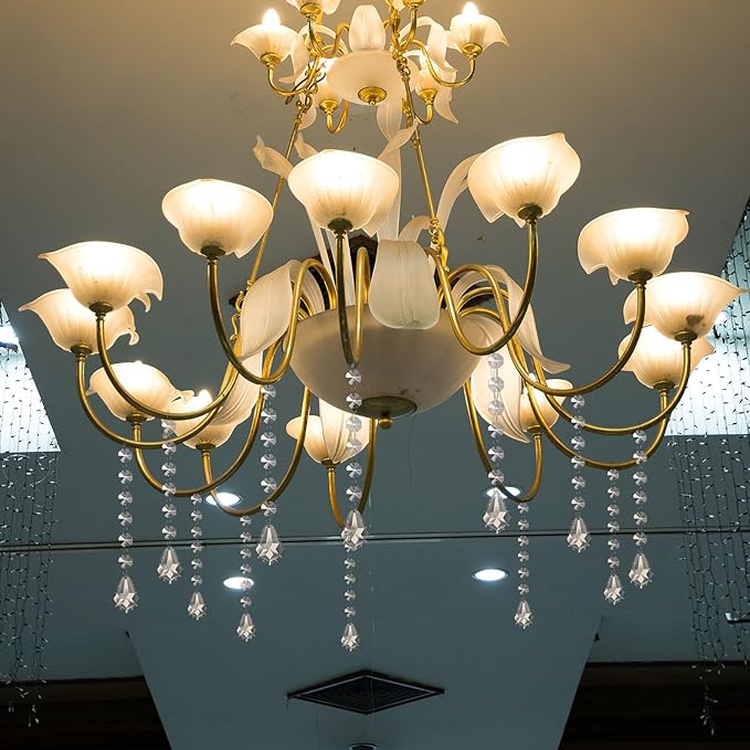 Nuenen 100 Pcs Acrylic Hanging Crystals - Image 5